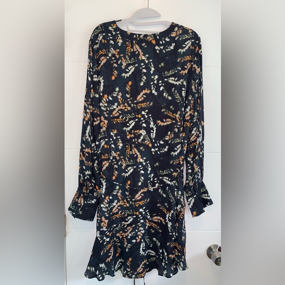 Reiss Hayley Floral Midi Dress NEW US 14 - Picture 7 of 10
